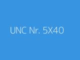 UNC Nr. 5X40 
